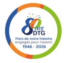 Logo 80 ans DTG